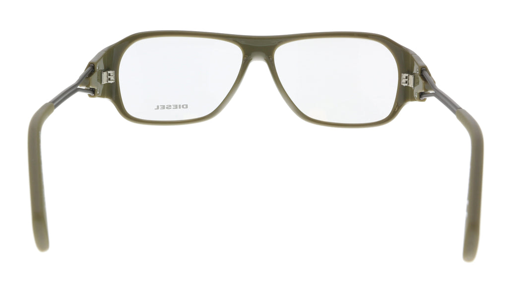 Diesel DL5052 098 Green Modified Rectangle Optical Frames