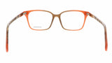 Diesel DL5055 074 Red Modified Rectangle Optical Frames