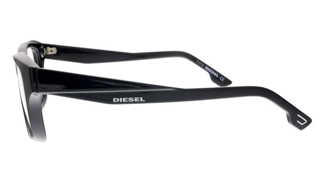 Diesel DL5065 005 Black Modified Rectangle Optical Frames