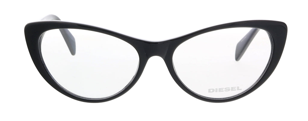 Diesel DL5113 Black Classic Cateye Eyeglasses