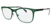 Diesel  Green Modified Rectangle Optical Frames