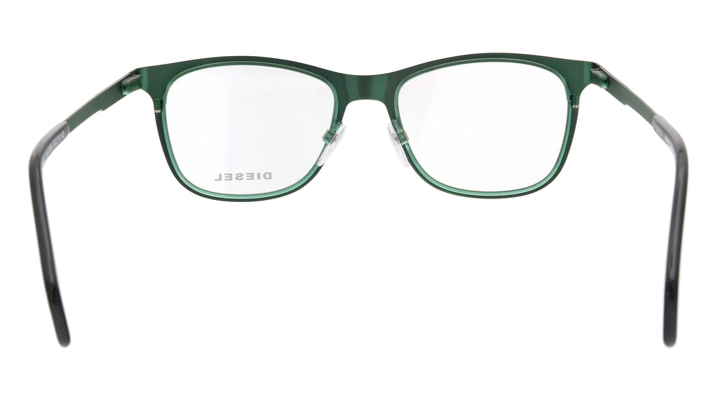 Diesel DL5139 098 Green Modified Rectangle Optical Frames