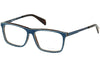 Diesel  Blue Rectangle Optical Frames