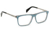 Diesel  Rectangular Blue Denim Eyeglasses