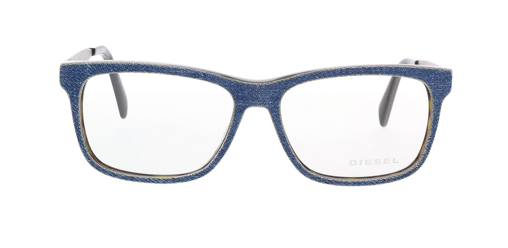Diesel DL5161 Blue Square Eyeglasses