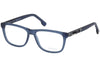 Diesel  Grey Rectangle Optical Frames