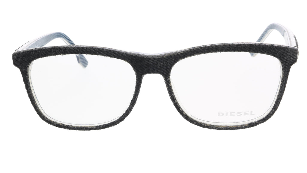 Diesel DL5191 005 Black Modified Rectangle Optical Frames