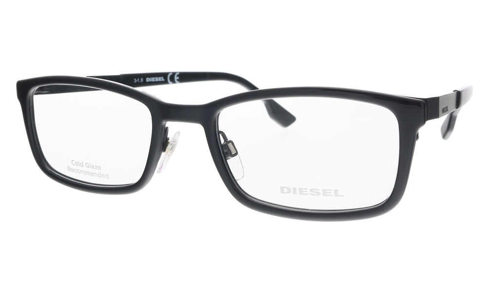 Diesel  Black Rectangle Optical Frames