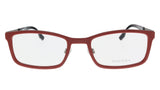 Diesel DL5196 067 Red Modified Rectangle Optical Frames