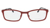 Diesel DL5196 067 Red Modified Rectangle Optical Frames