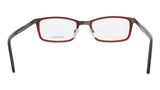 Diesel DL5196 067 Red Modified Rectangle Optical Frames