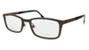 Diesel  Brown Modified Rectangle Optical Frames