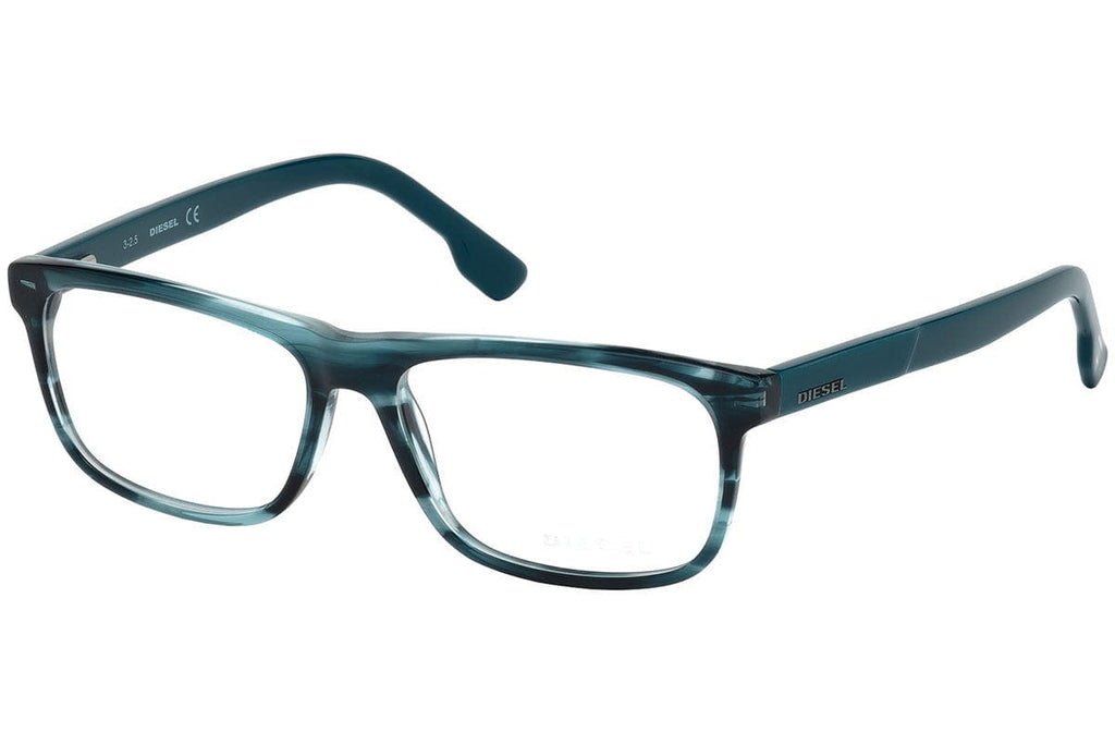 Diesel  Blue Rectangle Optical Frames