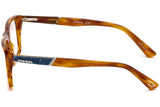 Diesel DL5257 054 Orange Modified Rectangle Optical Frames