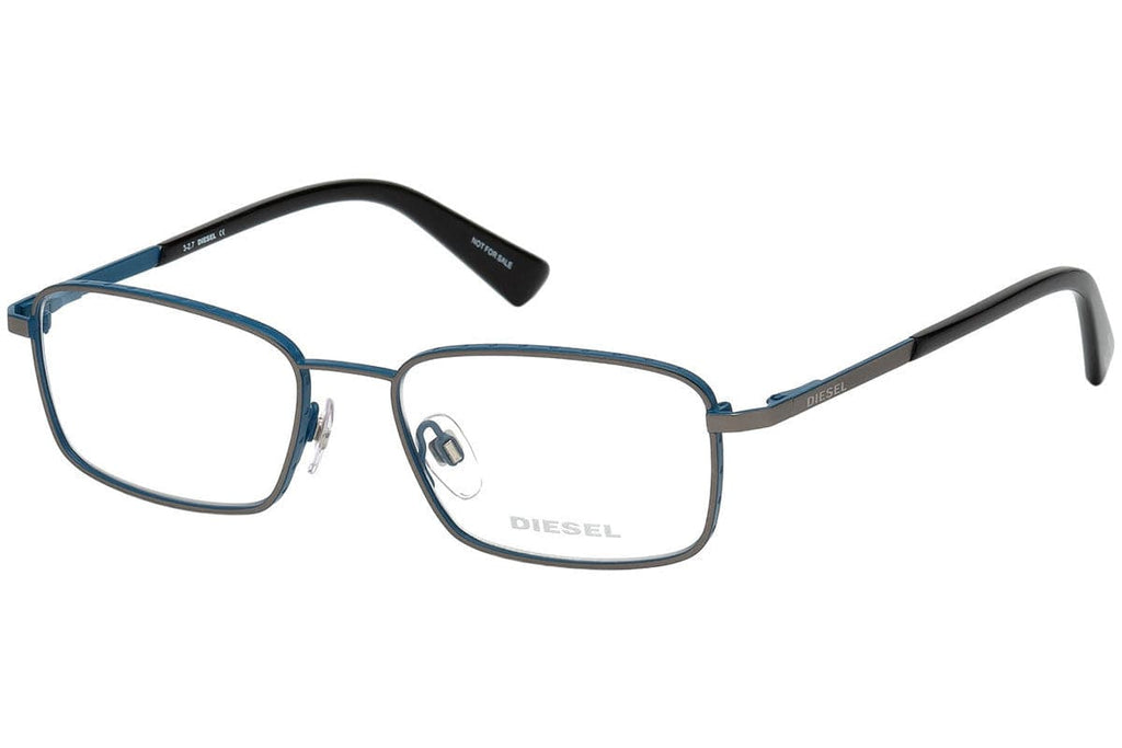 Diesel  Blue Modified Rectangle Optical Frames