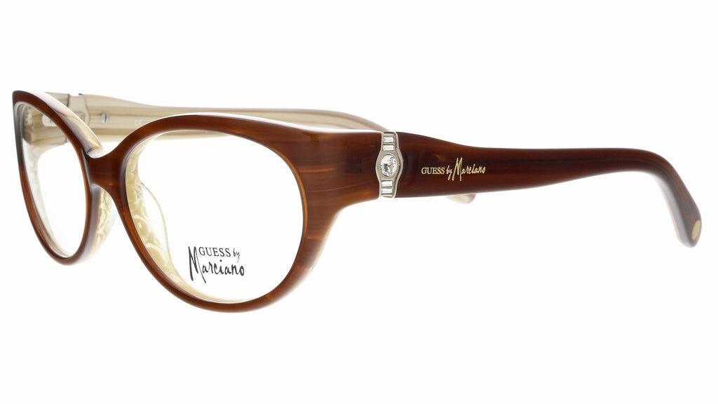 Guess by Marciano  Brown Round Optical Frames