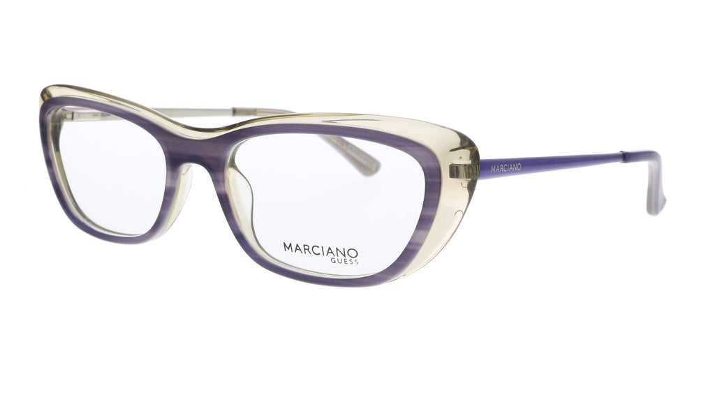 Guess by Marciano  Blue Modified Rectangle Optical Frames