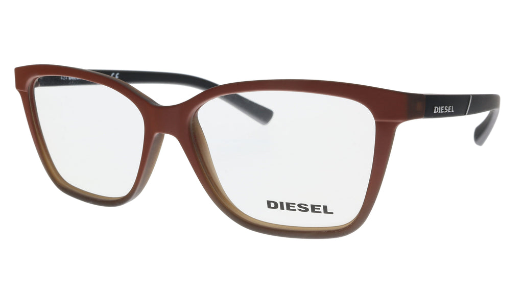Diesel  Brown Modified Rectangle Optical Frames