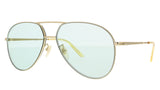 Gucci  Gold Aviator Sunglasses