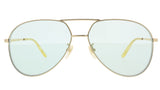 Gucci GG0356S-008 Gold Aviator Sunglasses