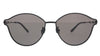 Bottega Veneta BV0139S-001  Black  Round Sunglasses