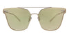 Bottega Veneta BV0140S-004  Gold  Modified Rectangle Sunglasses