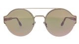 Bottega Veneta BV0013S-007  Gold  Round Sunglasses