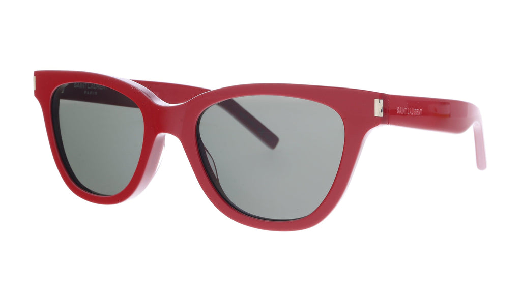 Saint Laurent   Red  Cateye Sunglasses