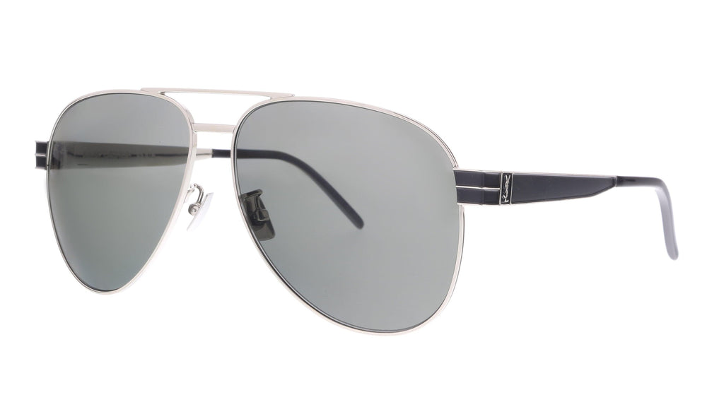 Saint Laurent   Black  Aviator Sunglasses