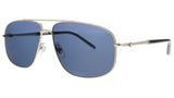Montblanc   Silver  Aviator Sunglasses