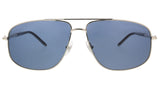 Montblanc MB0069S-005  Silver  Aviator Sunglasses