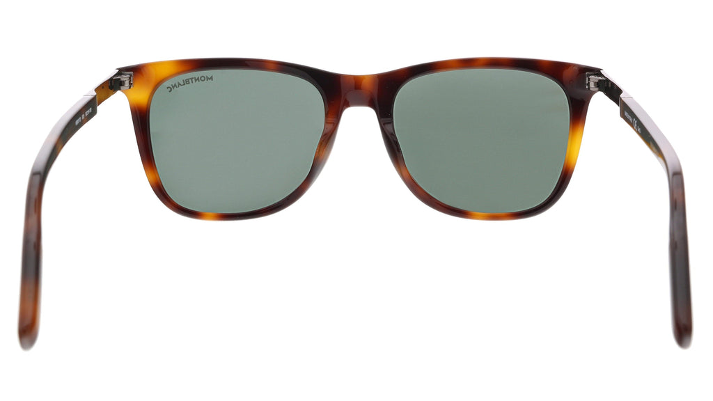 Montblanc MB0017S-003  Havana  Rectangle Sunglasses