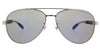 Montblanc MB0032S-002 Silver Aviator Sunglasses