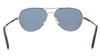 Montblanc MB0027S-004 Ruthenium Aviator Sunglasses