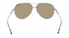 Montblanc MB0045S-003 Ruthenium Aviator Sunglasses