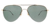 Montblanc MB0037S-002  Gold  Aviator Sunglasses