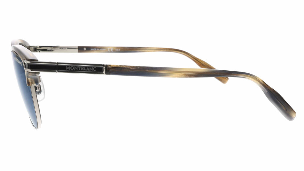 Montblanc MB0040S-004 Brown Cateye Sunglasses