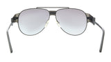 McQ MQ0002S-001 Grey Aviator Sunglasses