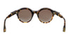 McQ MQ0003S-002 Havana Round Sunglasses