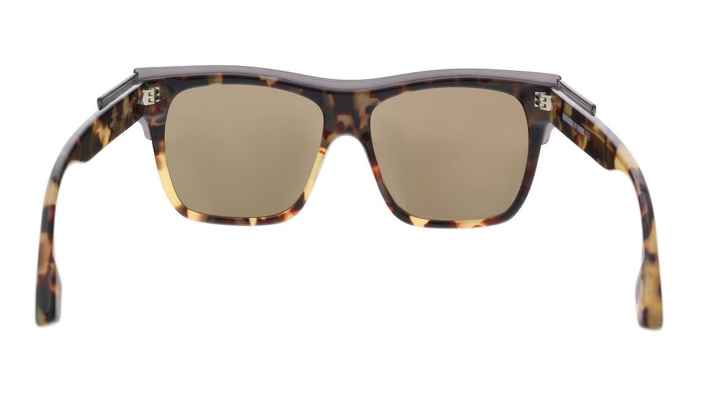 McQ MQ0004S-003 Havana Rectangle Sunglasses