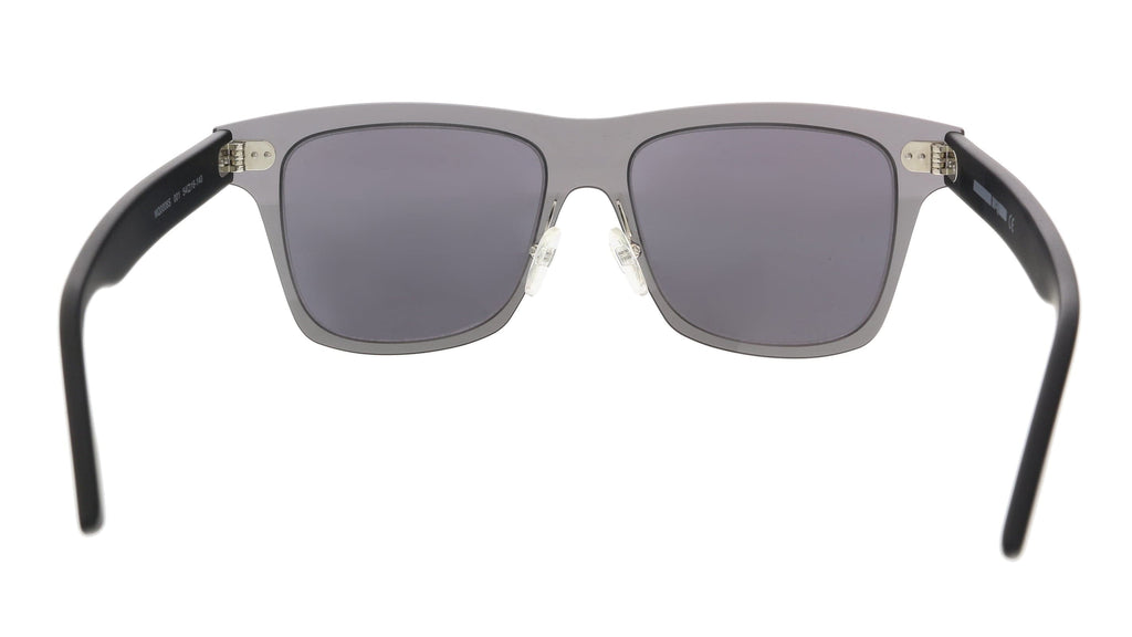 McQ MQ0008S-001 Black Rectangle Sunglasses