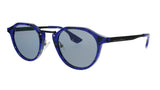 McQ  Blue Aviator Sunglasses