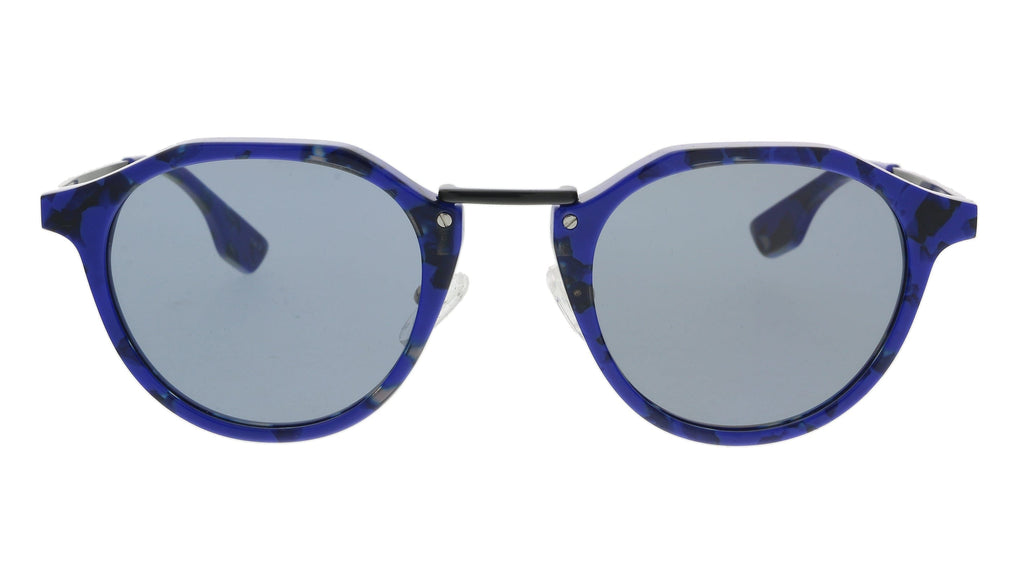 McQ MQ0036S-004 Blue Aviator Sunglasses