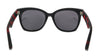 McQ MQ0011S-006 Black Cateye Sunglasses