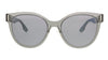 McQ MQ0023S-001 Grey Cateye Sunglasses