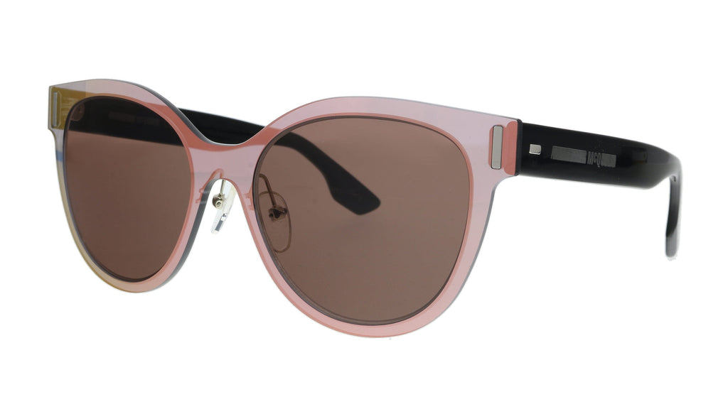 McQ  Brown Cateye Sunglasses