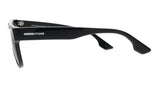McQ MQ0079S-001 Black Rectangle Sunglasses