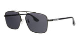 McQ  Black Aviator Sunglasses