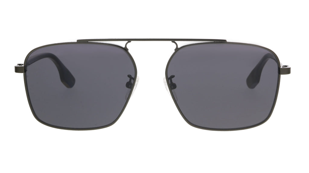 McQ MQ0094S-001 Black Aviator Sunglasses