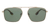 McQ MQ0094S-005 Silver Aviator Sunglasses